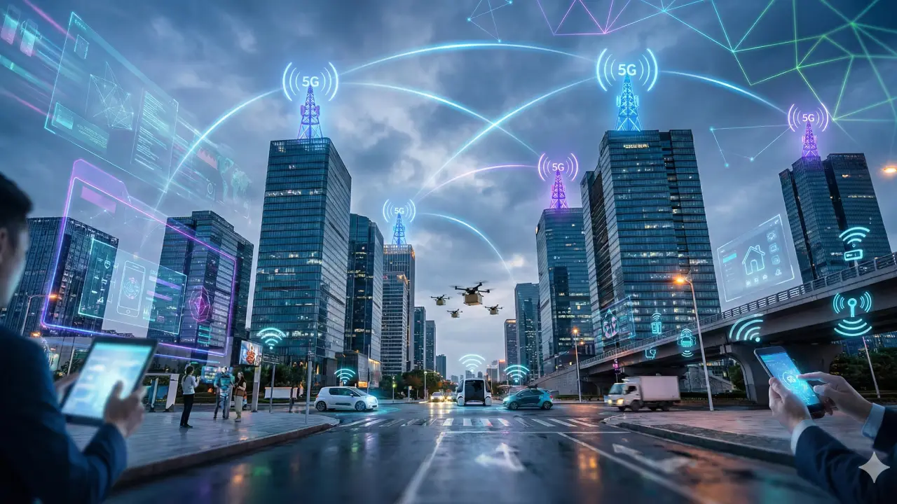 الجيل الخامس 5G: المخطط الشامل لإعادة هندسة الحضارة الرقمية والاقتصاد العالمي