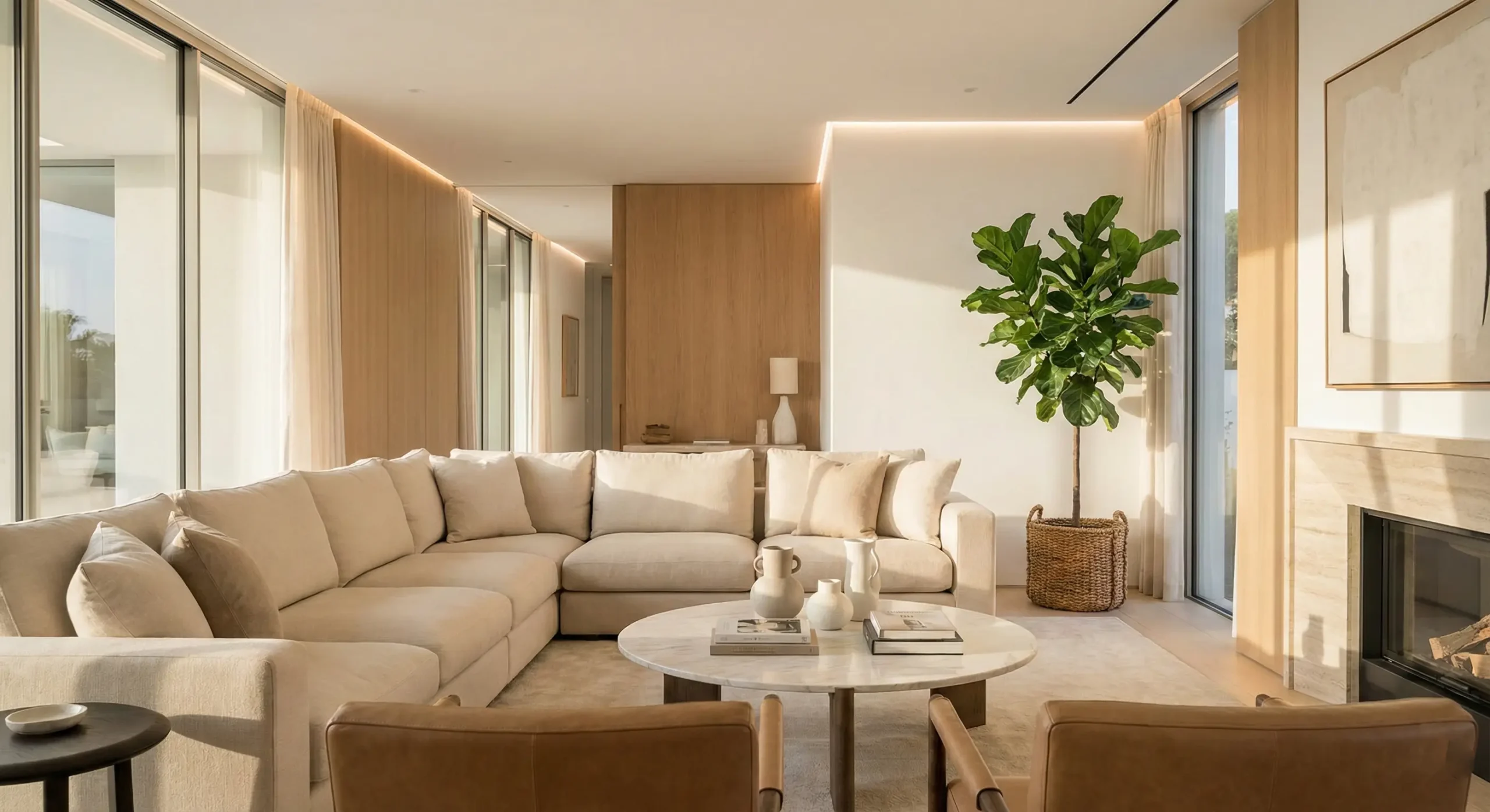 تقرير شامل عن هندسة الديكور والتصميم الداخلي: الأسس العلمية الحديثة، والتحسين الرقمي