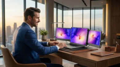 شاشات OFIYAA المحمولة: الثورة التقنية في عالم تعدد المهام والإنتاجية الرقمية