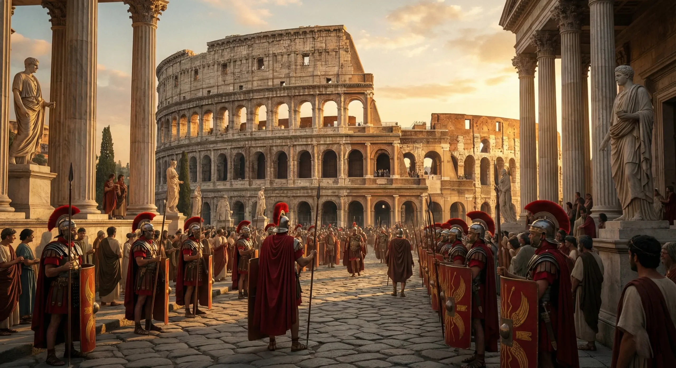 الإمبراطورية الرومانية: المرجع الشامل للتاريخ والحضارة والإرث الخالد