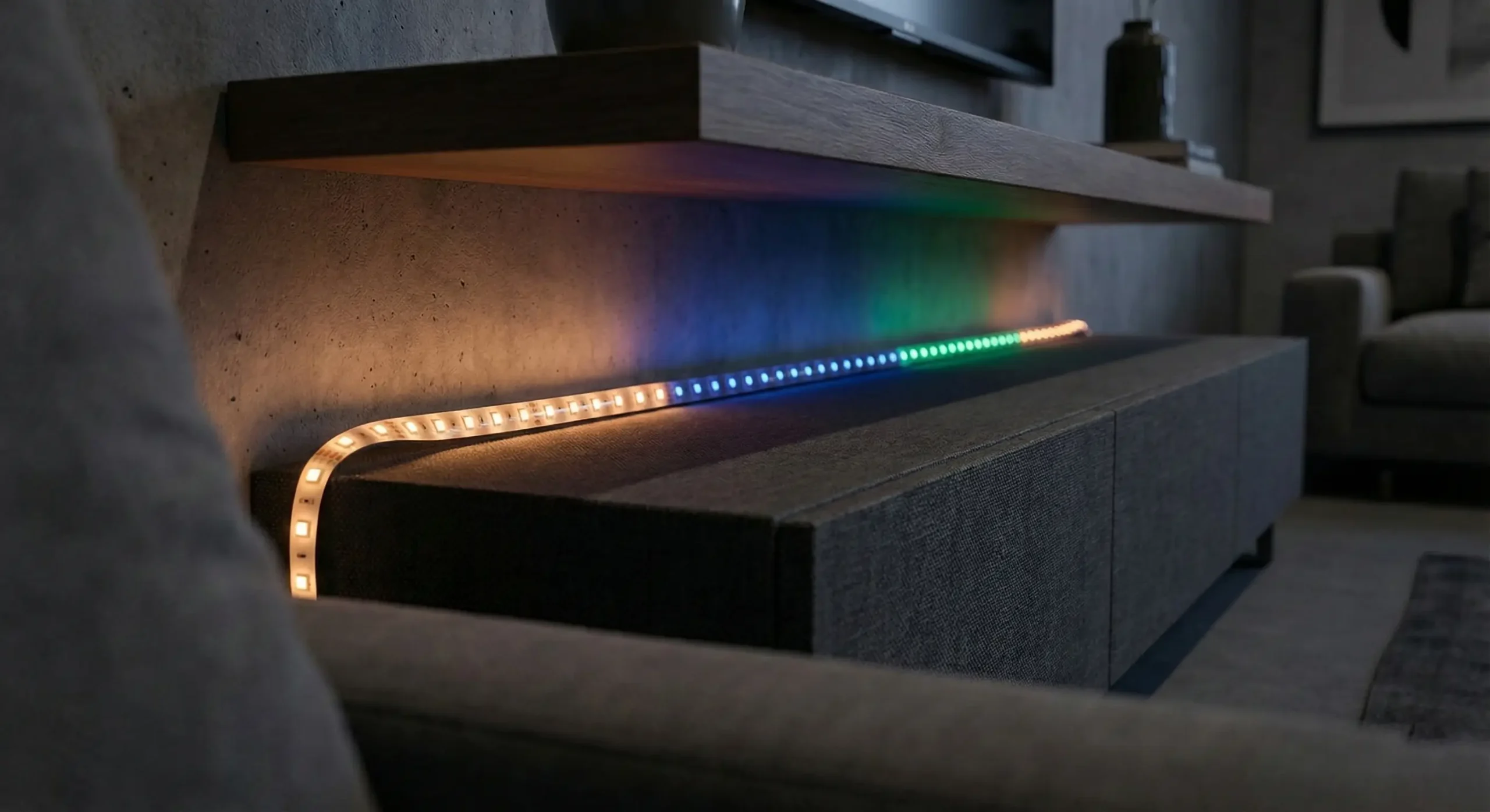 شريط LED: الدليل الهندسي الشامل لاختيار وتركيب أنظمة الإضاءة المخفية والبروفايل كالمحترفين