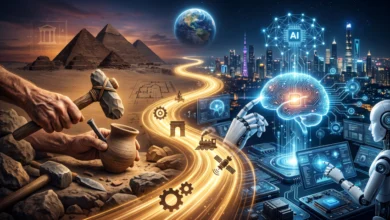 موسوعة الهندسة الشاملة: رحلة العقل البشري من تشكيل المادة إلى هندسة الذكاء