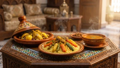 المطبخ المغربي: سيمفونية الذوق والتاريخ - موسوعة شاملة للأسرار والتقاليد وفنون الطهي العريقة