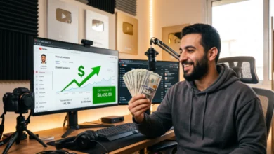 الربح من يوتيوب: دليلك العملي الشامل لتحويل القناة إلى مشروع تجاري مربح